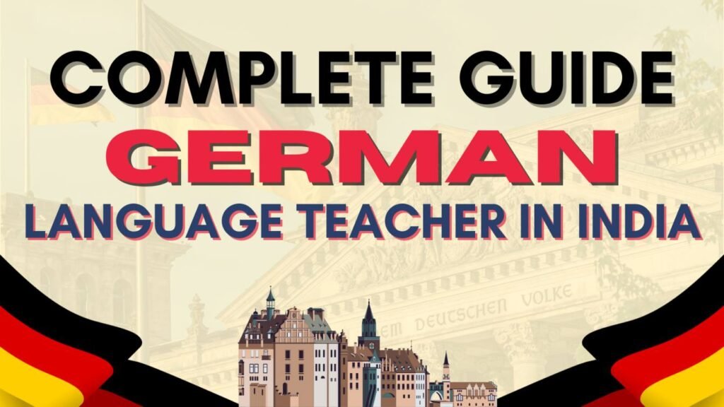 German language teacher in India