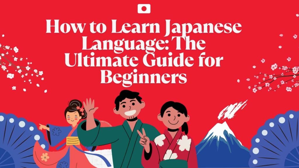 how to learn japanese language