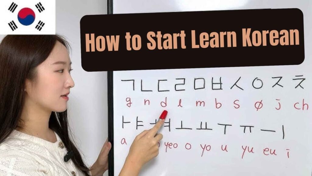 How to Start Learn Korean
