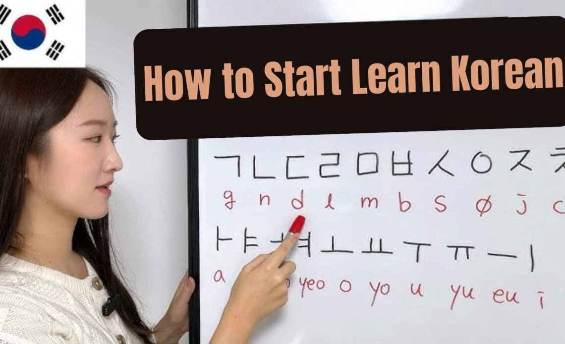 How to Start Learn Korean