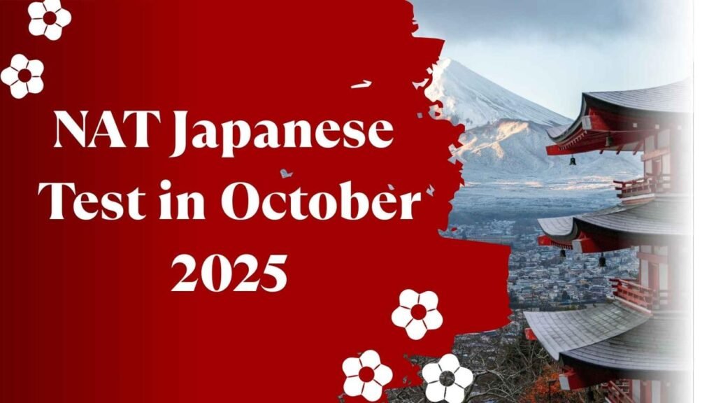NAT Japanese Test in October 2025