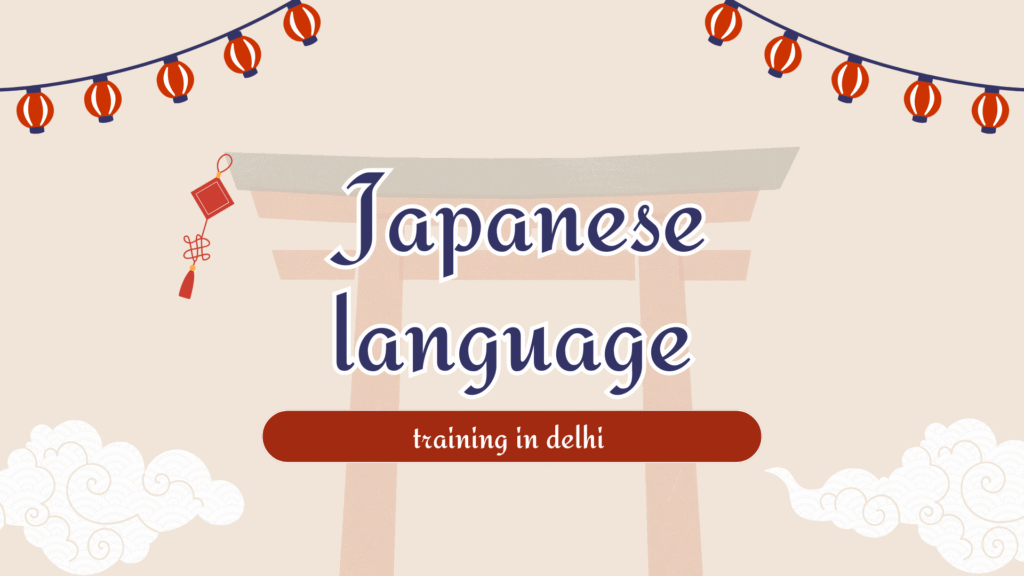 japanese language training in delhi