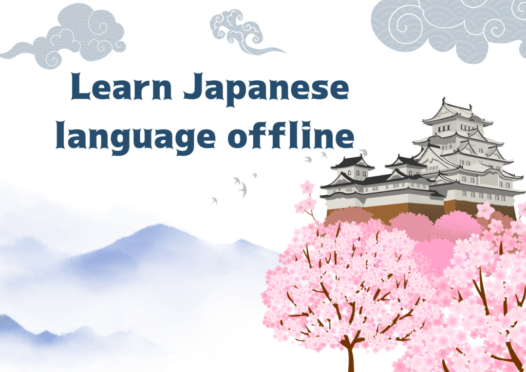 learn japanese language offline
