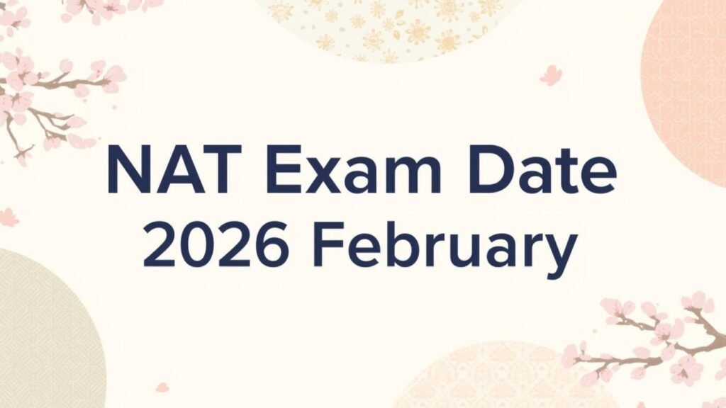 NAT Exam Date 2026 February
