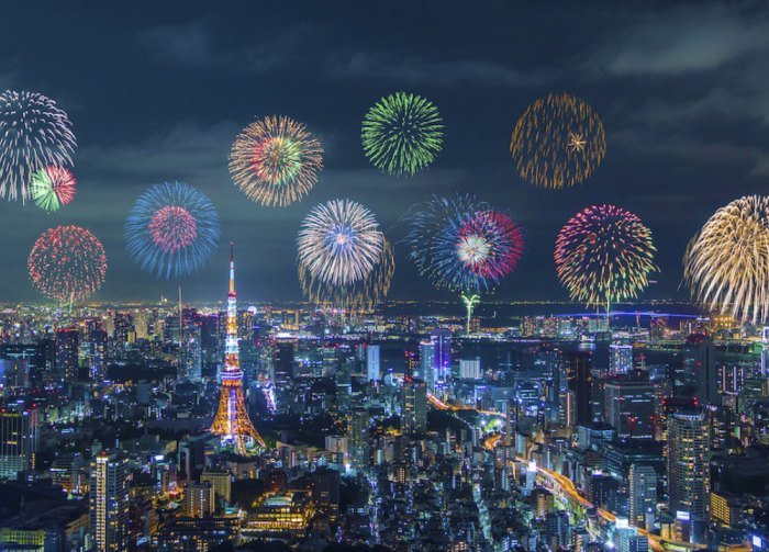 Hanabi Festival in Japan