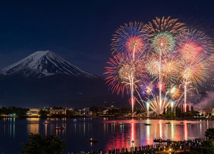 Hanabi Festival in Japan